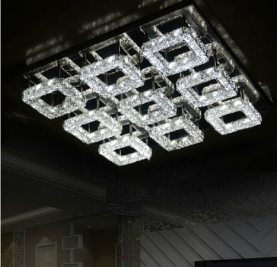 new flush mount modern led ceiling lights lustre ceiling lamp for home crystal lighting [led-ceiling-light-5121]