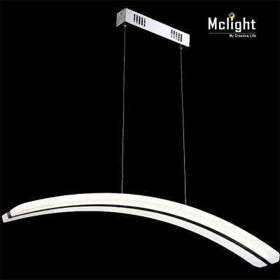 new modern led pendant light fixtures 38w white acrylic for dinning room bedroom studyroom pendant lights lampadario [cheap-with-high-quality-lighting-fixtures-6702]