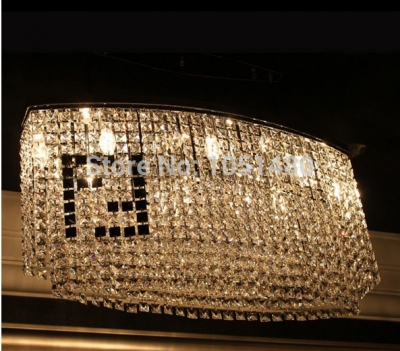 promotion s k9 crystal home chandeliers lighting fixtures , lustre pendant lamps [modern-crystal-chandelier-5388]