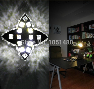 promotion s new star led wall light crystal light fixtures home lighting l200*w200*h100mm