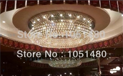 top guaranteed luxury crystal chandeliers dia100*h600cm, modern el light [modern-crystal-chandelier-5072]