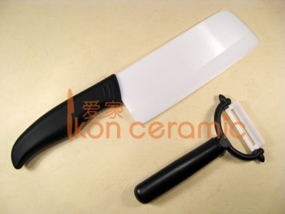 5 set / lot High Quality Zirconia New 100% 2-piece Ikon Ceramic Knife sets (Free Shipping)