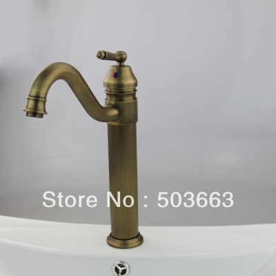 Antique Bronze Finished Basin Faucet Sink Faucet Single Lever Bathroom Mixer L-0161 [Antique Brass Faucets 128|]