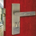 Chinese antique LOCK ?Green bronze Door lock handle door levers out door furniture door handle Free Shipping(3 pcs/lot) pb40