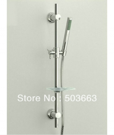 Chrome Wall Mounted Bathroom Shower Faucet Set Vanity Faucet Contemporary Shower Bath Faucet L-3831
