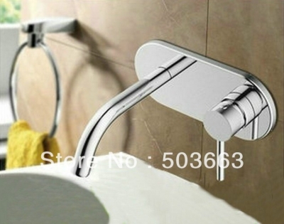Contermporary Wall Mounted Waterfall Bath Basin Faucet Mixer Tap S-567 [Shower Faucet Set 2345|]
