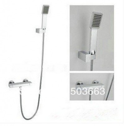Easy Bathroom Bath Shower Mixer Tap Including Head Hose 1500mm Long Shower Hose Faucet Set CM0601