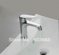 Luxury Shine Chrome Finish Bathroom Basin Sink Faucet Vanity Mixer Tap Vanity Faucet L-6016