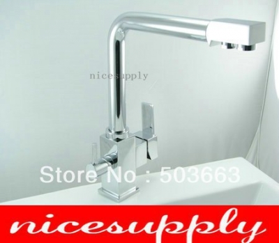 New faucet chrome finish kitchen sink mixer tap faucet b483 [Kitchen Faucet 1414|]