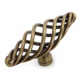 MT70Q single hole large T-shaped and bird-cage shaped bronze antiqued alloy knob for drawer/cupboard/cabinet