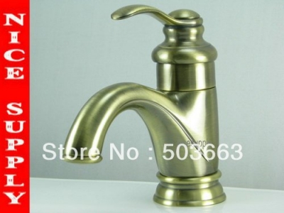 antique brass Faucet bathroom basin sink faucet Mixer tap vanity faucet Z-016 [Antique Copper Basin Faucets 161]