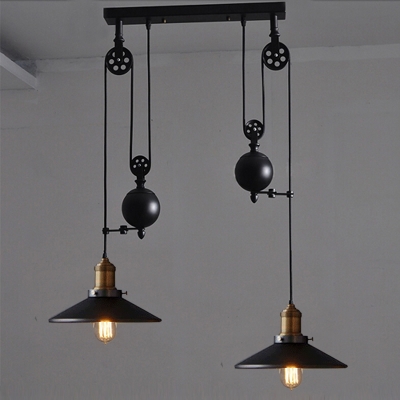 kitchen rise fall lights kitchen pulley lights retro style pendant lamps black rise and fall lighting hanging kitchen lamp [pendant-lights-1969]