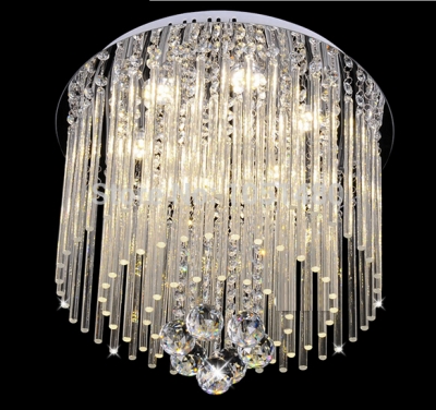 new beautiful modern ceiling lamp k9 crystal light bedroom lamp dia400*h300mm