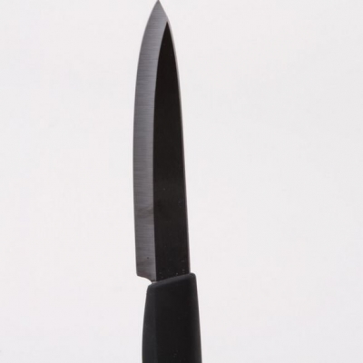 4" Chic Chefs Home Kitchen Cutlery Ceramic Knife Black 10.2CM-Blade