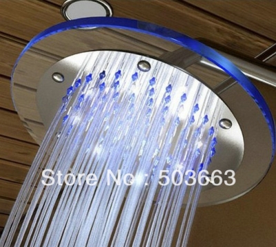 8'' led bathroom faucet shower head b8135 LED shower head [Shower Head 2413|]