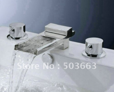 Big Waterfall Newly B&S Tap Mixer Faucet CM0501 [Bathroom Faucet-3 or 5 piece set]