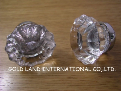 D50mmxH50mm Free shipping transparent crystal glass furniture knobs