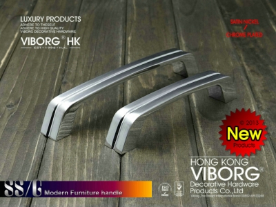 Free Shipping (30 pieces/lot) 96mm VIBORG Zinc Alloy Drawer Pulls & Cabinet Handle & Cabinet Pulls,SA-721A-96SS/G