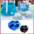 Ice Freeze Cube Silicone Tray Maker Mold Tool Brain Shape Bar Party Drink New