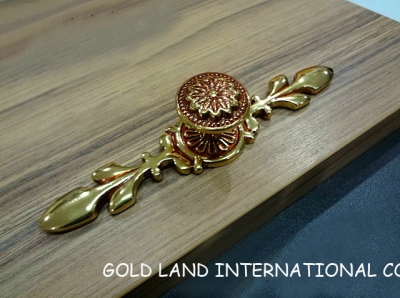 L172mm Free shipping pure copper bedroom cabinet handle