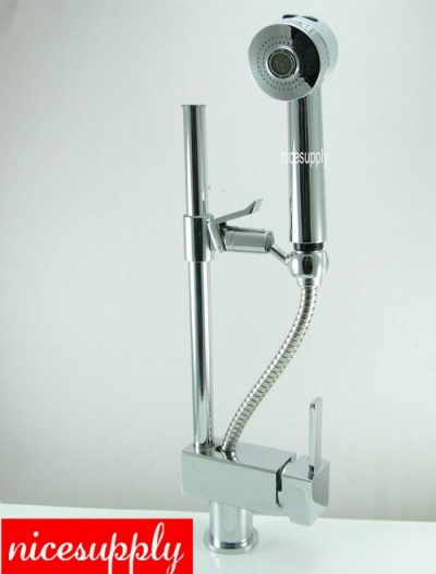 Nice Bathroom Basin Mixer Tap Sink Faucet Vanity Faucet With Held Shower S-022 [Bathroom faucet 369|]