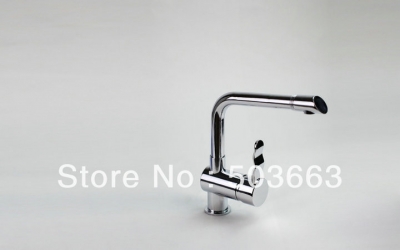 PRO Unique Deck Mount Bathroom Basin Faucet Chrome Tap H-022