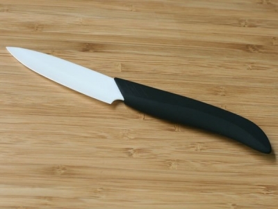Promotion Ceramic Knife 3" white blade black handle #3HQB [Ceramic Knife -- Wholesale 39|]