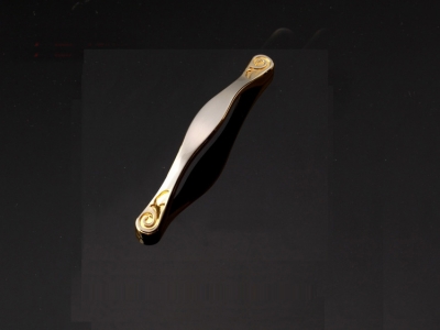 5010-96 96mm hole distance double-color gold antiqued alloy handles with phoenix pattern for drawer/wardrobe/cabinet