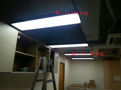 contemporary office pendant lights book shop aluminium pendant lamps hanging fluorescent lamp linear suspension conference hall