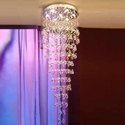 crystal ship chandelier 110/220v d60cm h130cm [crystal-chandelier-6200]