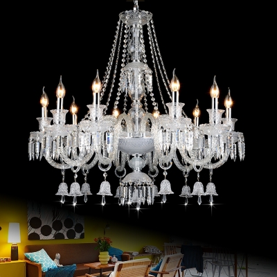 decorative hanging lights modern light living room chandelier crystal ceiling mounted chandelier flush mount lamp dining room