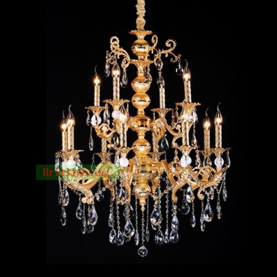 die-casting zinc alloy chandeliers maria theresa chandeliers wrought iron chandeliers antiqued brass finish rustic chandelier [chandeliers-2349]