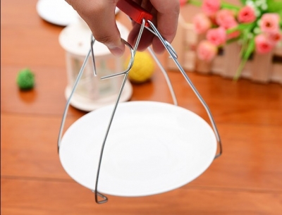 high quailty Convenient and practical Stainless steel Pot holder, bowl clip,pot clips kitchen tools