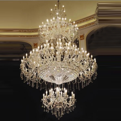 high traditional large crystal chandelier great room elegant chandelier designs for home large foyer chandeliers classical [chandeliers-2450]