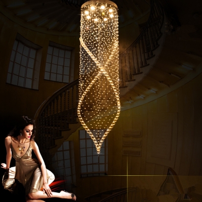 new modern crystal chandelier light fixture crystal pendant ceiling lamp luster prompt guanrantee [crystal-chandelier-5695]