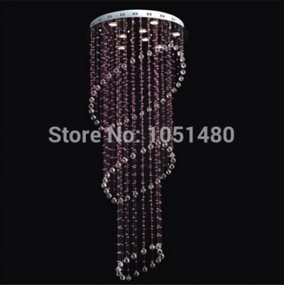 new modern luxury lighting crystal chandeliers and lights home crystal lamp dia60*h150cm