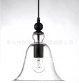 vintage 1 light pendant light in glass shade,pendant lamp, dinning room,#mb1812-200- !!