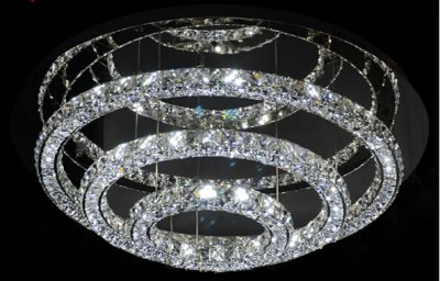 whole riing design led crystal chandeliers modern lighting living room chandelier