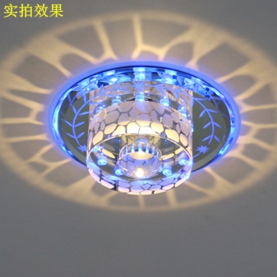 1*3w high power led lamp modern led ceiling light led crystal ceiling light bulb lamp fixture light dia 180mm