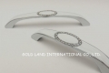 128mm Free shipping crystal glass furniture handle