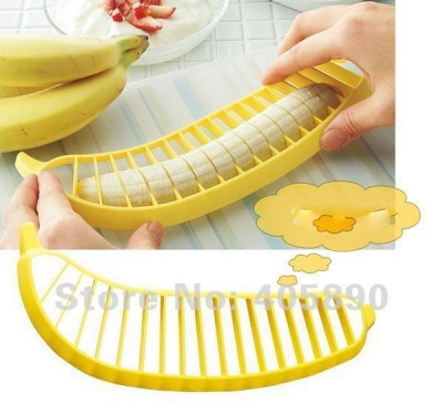 Banana Slicer Household Goods Novelty Banana Cutter for Kitchen