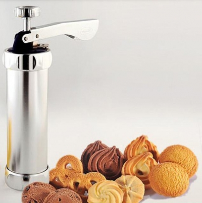 Biscuit Cookie Making Maker Pump Press Machine 11 Different Designs & Recipies(FREE SHIPPING)
