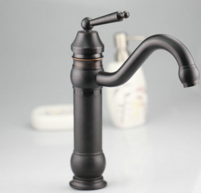 Classic ORB Single Hole Deck Mount Bathroom Basin Faucet brass Mixer Tap L-116 [Bathroom faucet 322|]