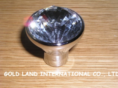 D30mm Free shipping K9 crystal glass furniture drawer knobs cabinet knob [Crystal Glass Handles & Knob]