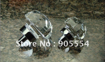 D33mmxH41mm crystal drawer knob/crystal handle knob