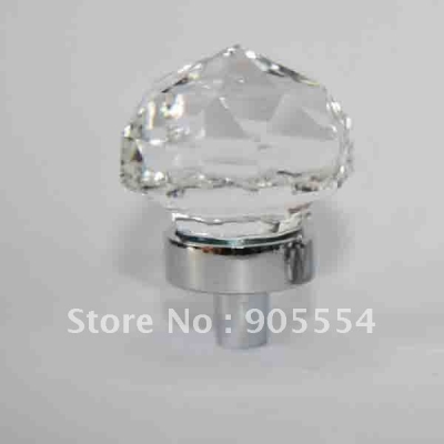 D33xH44mm Free shipping crystal kitchen cabinet knobs
