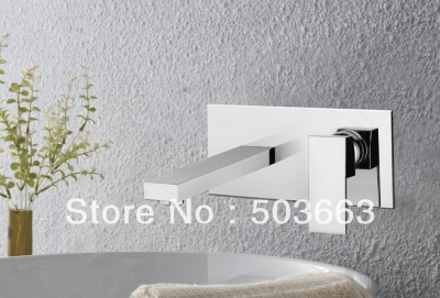 Free Shipping New Style Wall Mounted Single Handle Bathroom Waterfall Faucet Bathtub Faucet Mixers Taps L-0241