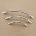 Furniture Hardware Door And Drawer Pull Handle Double Color Chrome Plated and Nickel Brush ( C:C:64MM L:83MM )