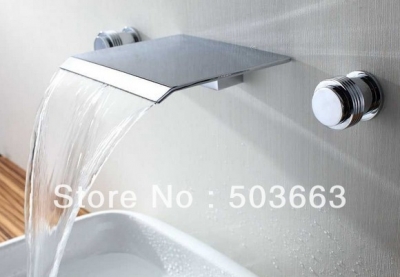 New Shower Sets Wall Mounted Waterfall Bath Basin Faucet Mixer Tap S-564