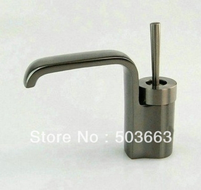 Nickel Brushed Faucet Bathroom Mixer Tap Waterfall b3002